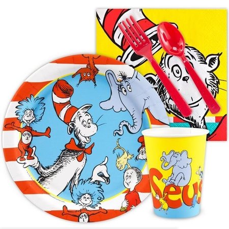 BIRTHDAY EXPRESS BirthdayExpress 238011 Dr. Seuss Snack Party Pack 238011